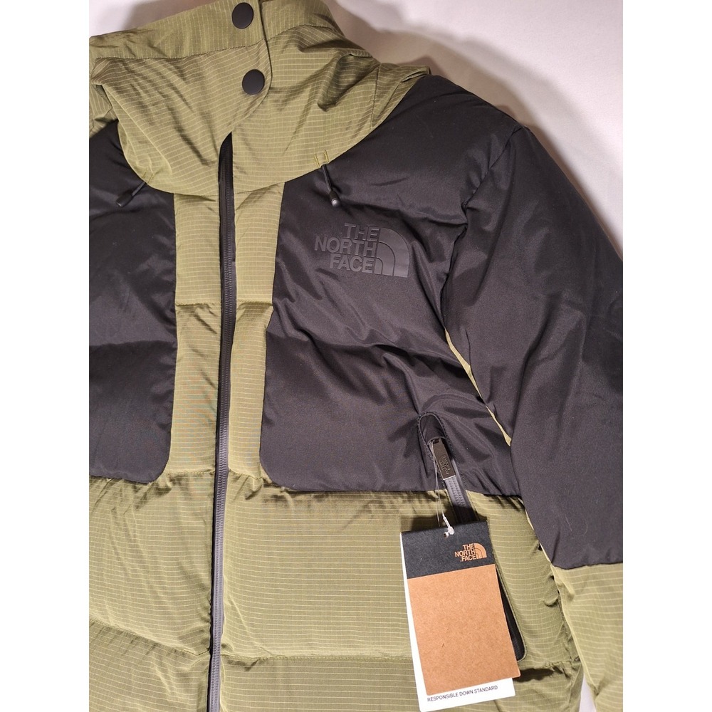 The North Face Cold Spell Down Jacket Forest Olive NF0A87WTPIB Women's SZ S NEW - Picture 2 of 8